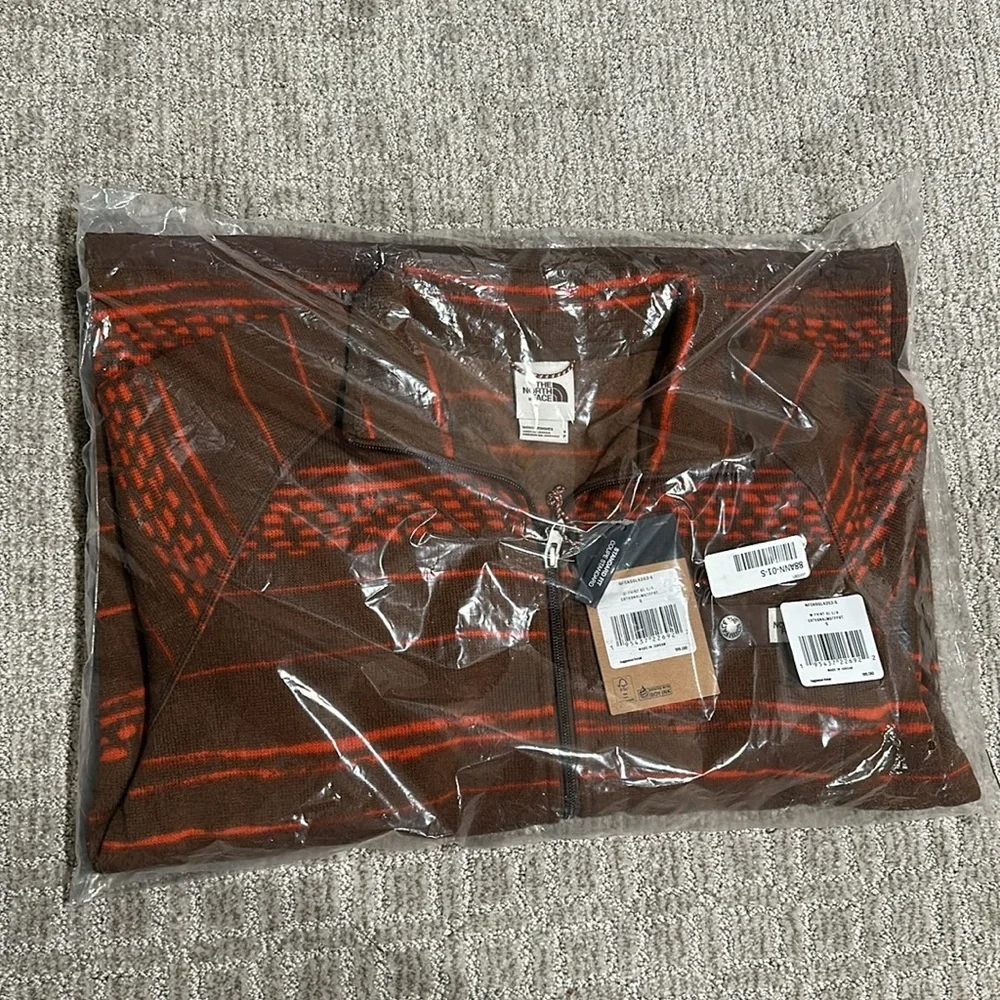 NWT‎ The North Face Men’s Printed Gordon Lyons Sweatshirt - Zip Neck